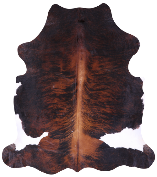 Brindle Natural Cowhide Rug - X-Large 7'3