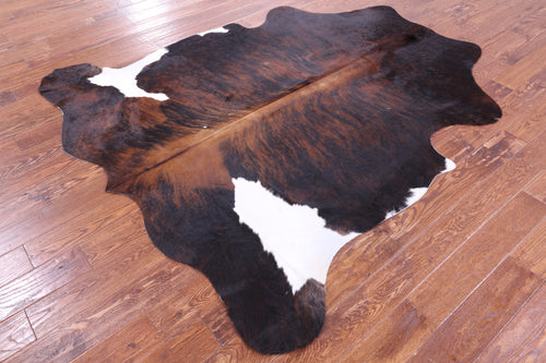 Brindle Natural Cowhide Rug - X-Large 7'3