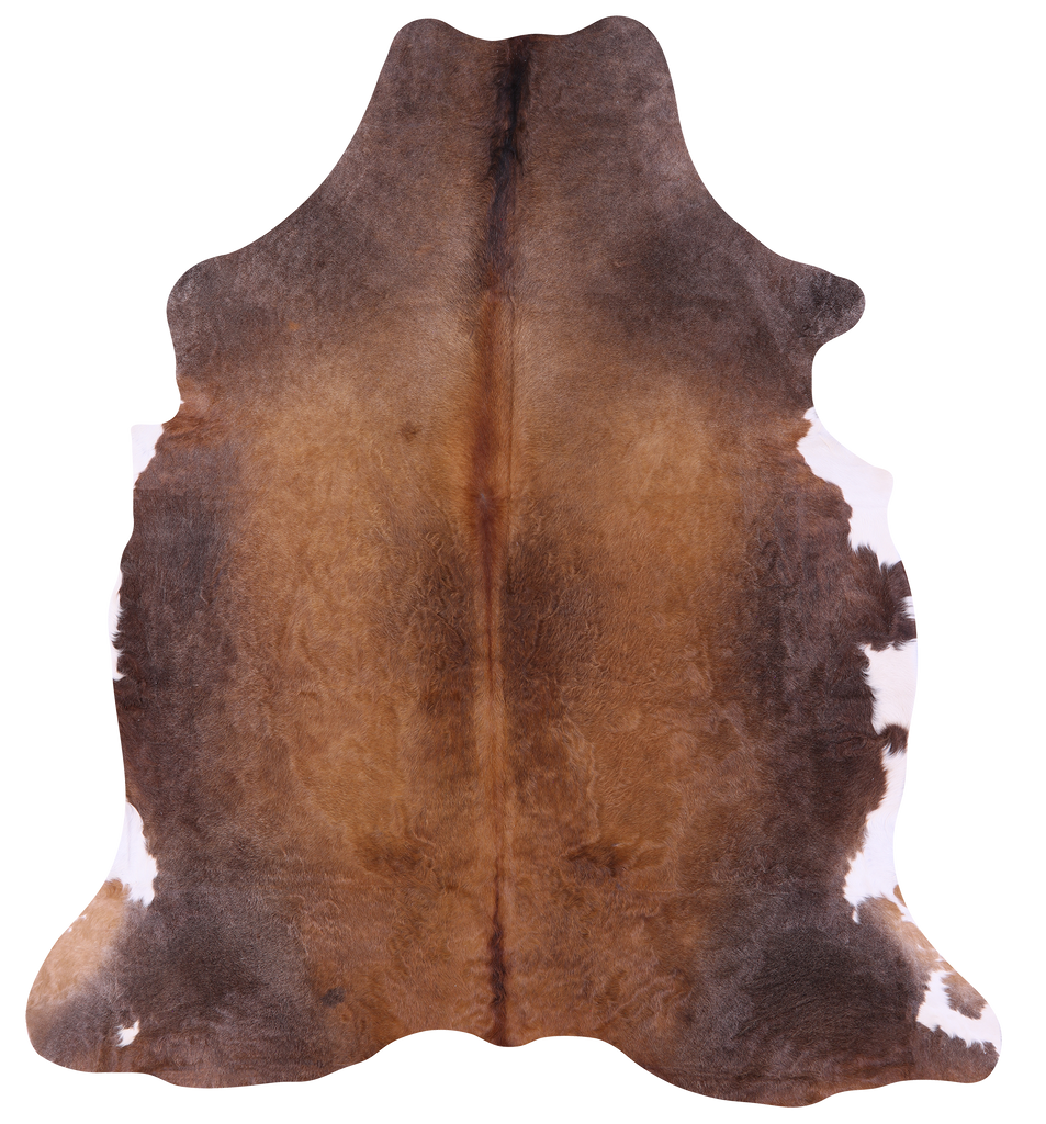 Light Brown Natural Cowhide Rug - X-Large 7'7"H x 6'10"W