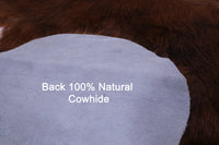 Thumbnail for Brindle Natural Cowhide Rug - Small 5'6