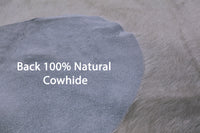 Thumbnail for White Natural Cowhide Rug - X-Large 7'9