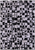 Wabi-Sabi Black & White Patchwork Natural Cowhide Rug - 6' 10" x 9' 8"