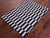 Black & White Patchwork Natural Cowhide Rug - 3' 3" x 5' 0"