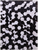 Black & White Patchwork Natural Cowhide Rug - 5' 0" x 6' 7"