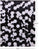 Black & White Patchwork Natural Cowhide Rug - 5' 0" x 6' 7"