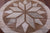 Brown Round Patchwork Natural Cowhide Rug - 5' 0" x 5' 0"