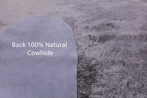 Grey Brindle Natural Cowhide Rug - XX-Large 8' 0