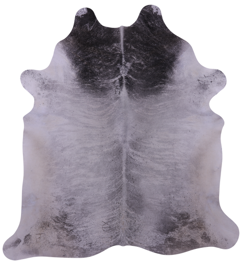 Grey Brindle Natural Cowhide Rug - XX-Large 8' 0