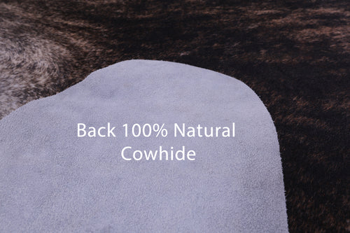 Light Brindle Natural Cowhide Rug - XX-Large 8' 0
