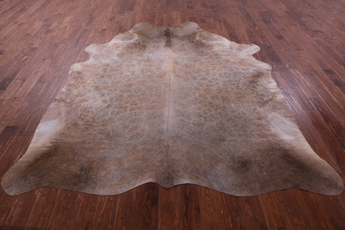 Light Brindle Natural Cowhide Rug - XX-Large 8' 5