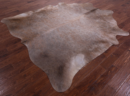 Light Brindle Natural Cowhide Rug - XX-Large 8' 5