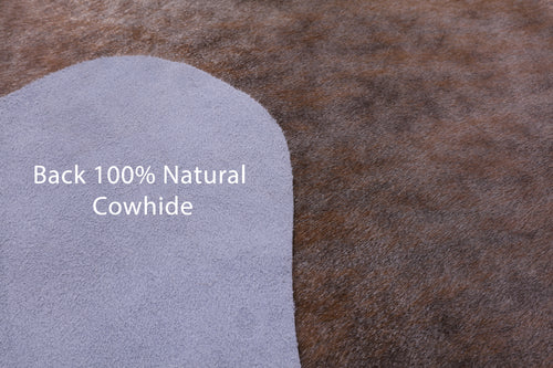 Light Brindle Natural Cowhide Rug - XX-Large 8' 5