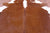 Brown & White Natural Cowhide Rug - XX-Large 8' 4"H x 7' 7"W