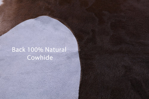 Brown Natural Cowhide Rug - XX-Large 8' 0