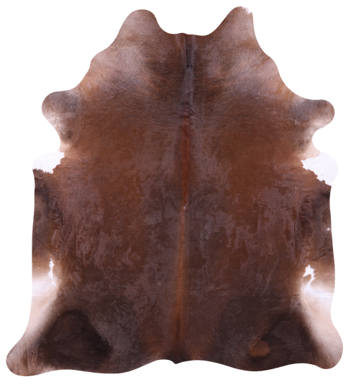 Brown Natural Cowhide Rug - XX-Large 8' 0