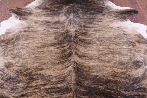 Light Brindle Natural Cowhide Rug - XX-Large 8' 1