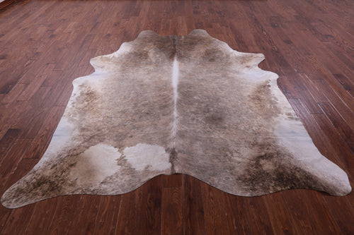 Light Brindle Natural Cowhide Rug - XX-Large 8' 2