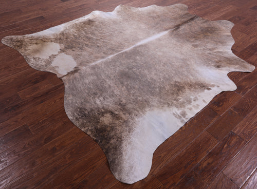 Light Brindle Natural Cowhide Rug - XX-Large 8' 2