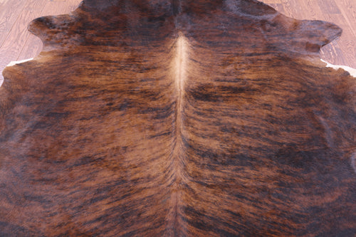 Brindle Natural Brown Cowhide Rug - XX-Large 8' 3