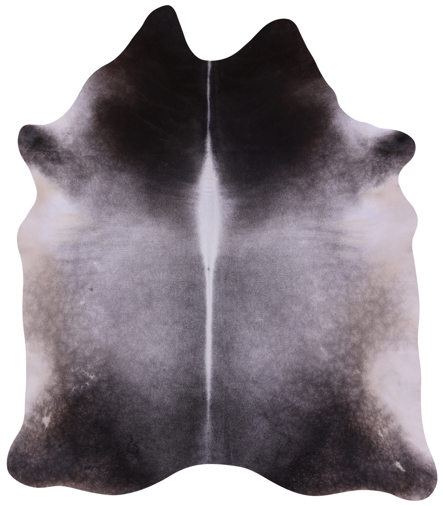 Grey Natural Cowhide Rug - XX-Large 8' 1"H x 7' 1"W