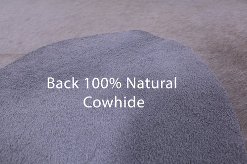 Beige Natural Cowhide Rug - XX-Large 8' 5