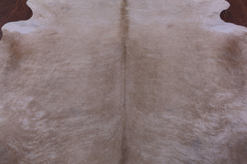 Beige Natural Cowhide Rug - XX-Large 8' 1
