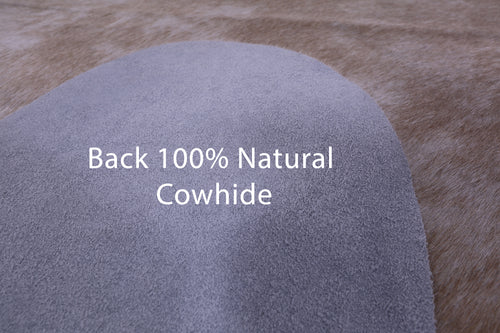 Beige Natural Cowhide Rug - XX-Large 8' 1
