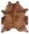 Brindle Natural Brown Cowhide Rug - XX-Large 8' 6"H x 7' 8"W