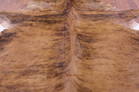 Thumbnail for Brindle Natural Brown Cowhide Rug - XX-Large 8' 6