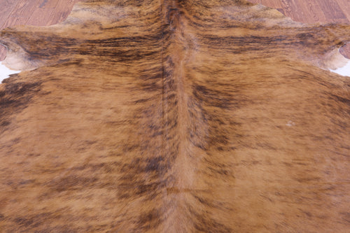 Brindle Natural Brown Cowhide Rug - XX-Large 8' 6