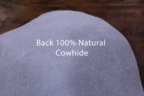 Brindle Natural Brown Cowhide Rug - XX-Large 8' 6