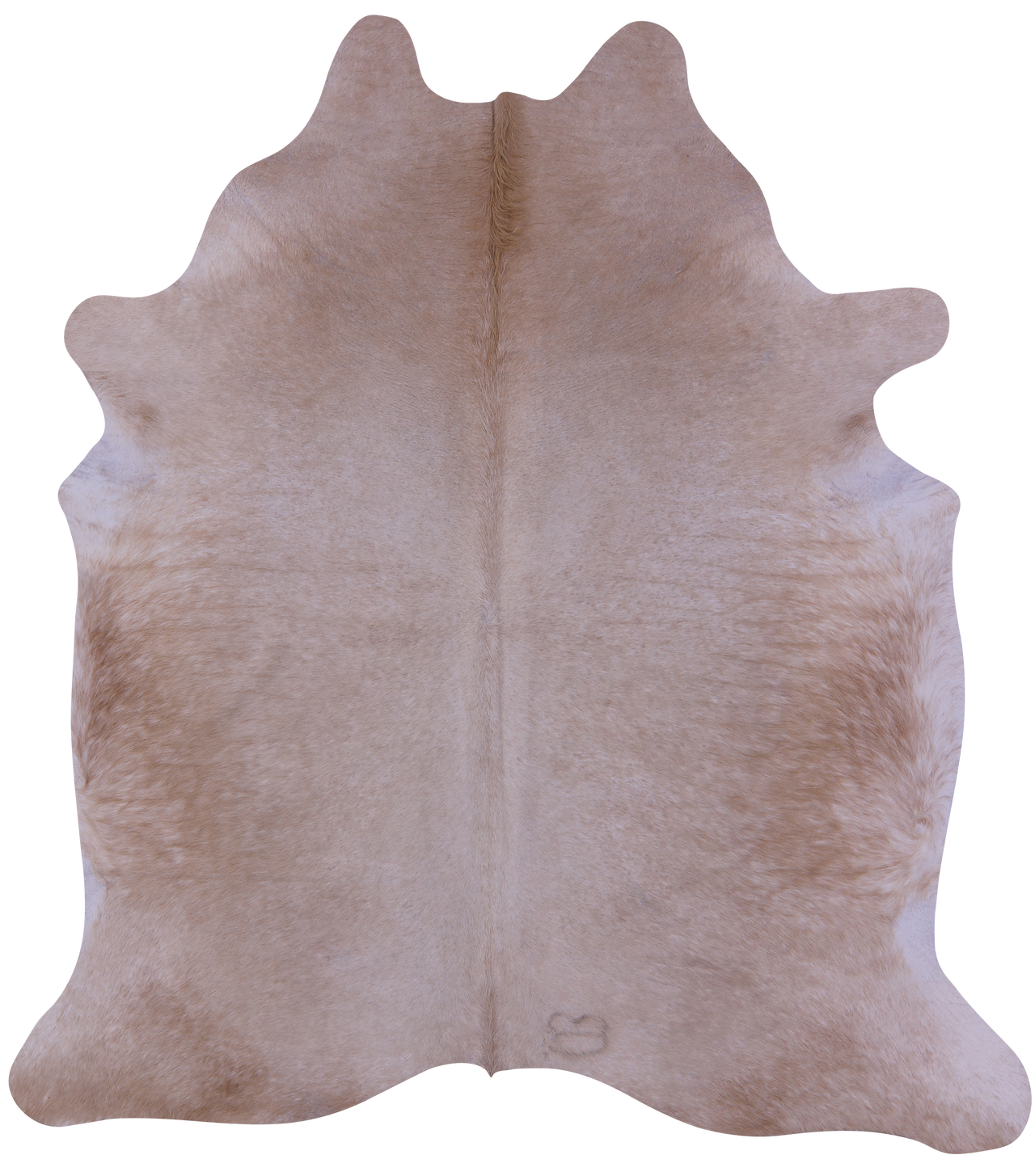Beige Natural Cowhide Rug