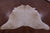 Beige Natural Cowhide Rug