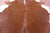 Brown & White Natural Cowhide Rug - XX-Large 8' 6"H x 7' 7"W