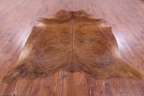 Brindle Natural Brown Cowhide Rug - XX-Large 8' 3