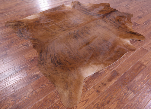 Brindle Natural Brown Cowhide Rug - XX-Large 8' 3
