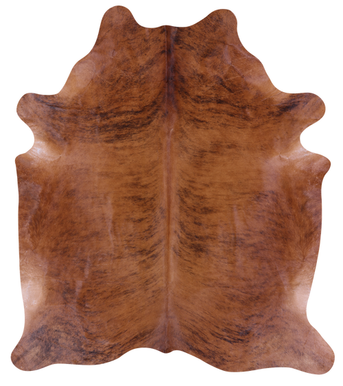 Brindle Natural Brown Cowhide Rug - XX-Large 8' 3