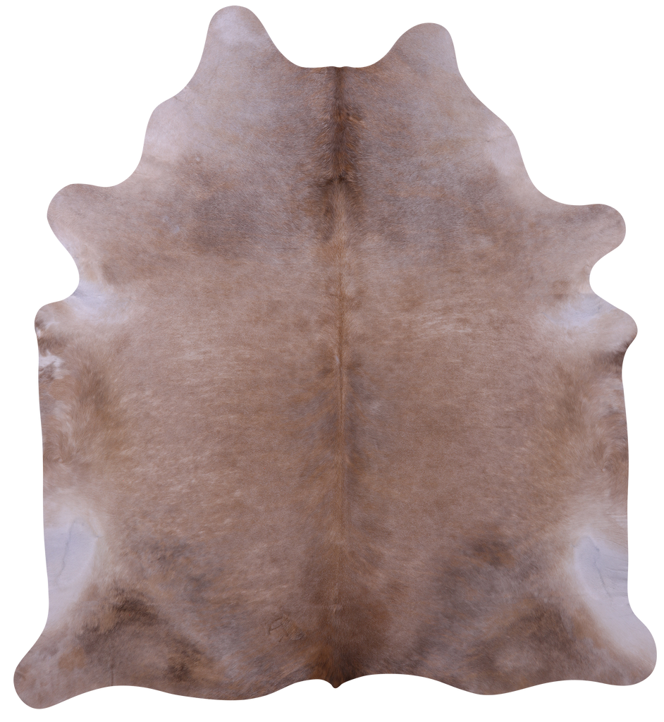 Light Brown Natural Cowhide Rug - XX-Large 8' 0"H x 7' 5"W