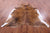 Brindle Natural Brown Cowhide Rug - XX-Large 8' 0"H x 7' 5"W