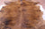 Brindle Natural Brown Cowhide Rug - XX-Large 8' 0"H x 7' 5"W