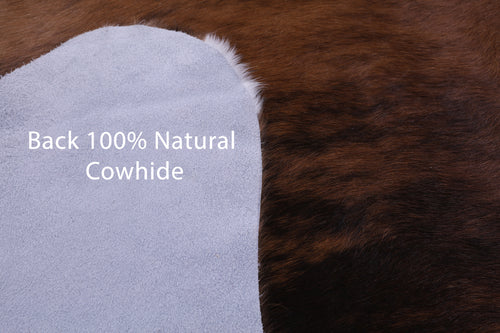 Brindle Natural Brown Cowhide Rug - XX-Large 8' 0