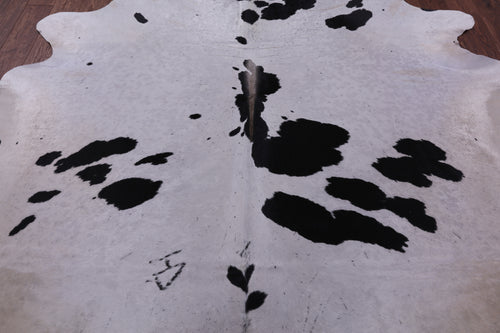 Black & White Natural Cowhide Rug - XX-Large 8' 5