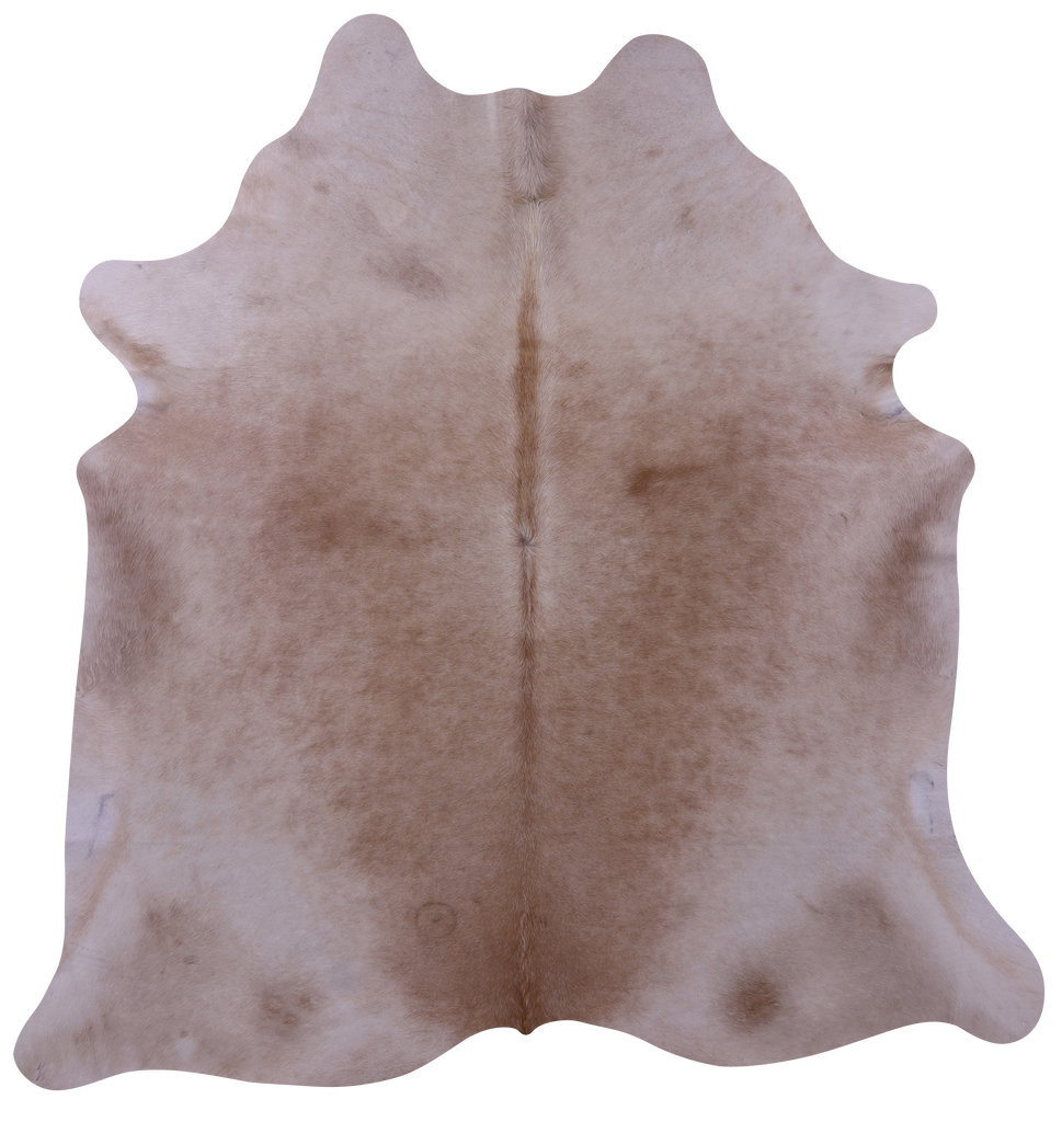 Light Brown Natural Cowhide Rug - XX-Large 8' 0"H x 7' 9"W