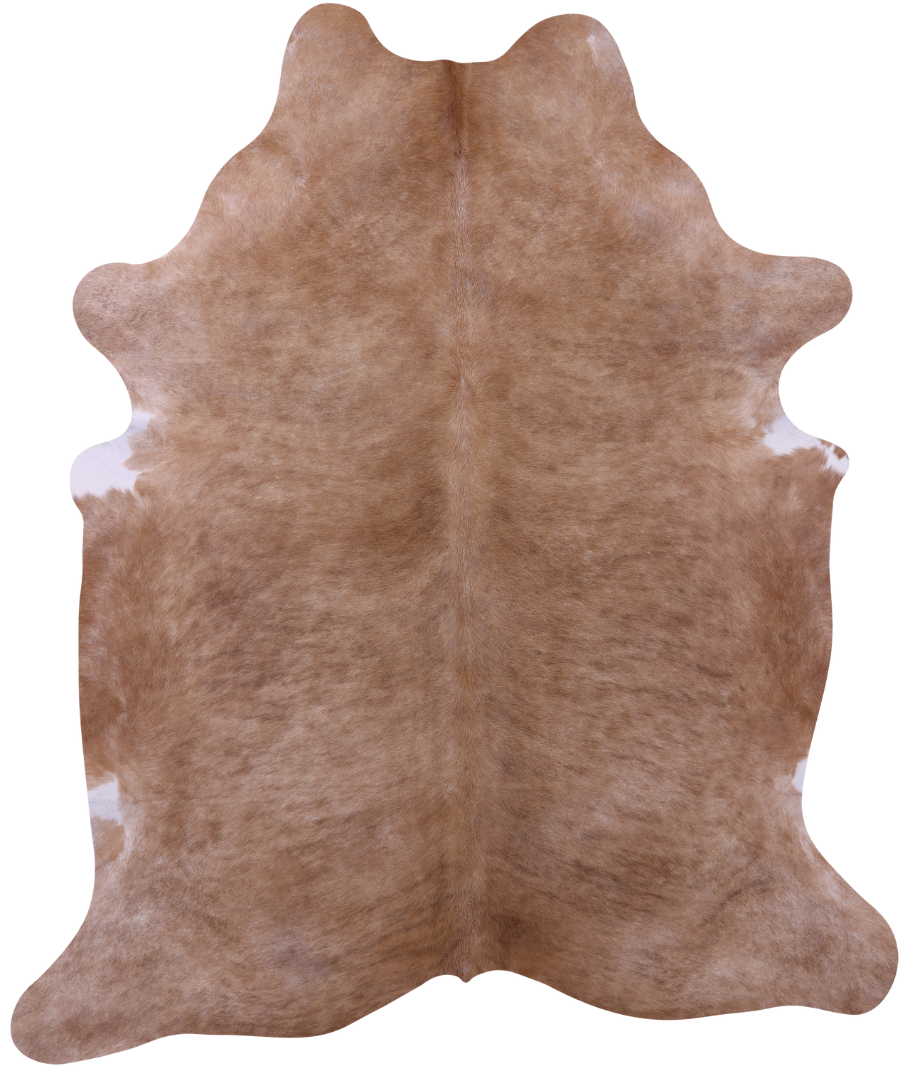 Light Brown Natural Cowhide Rug - XX-Large 8' 7"H x 7' 3"W