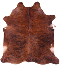 Thumbnail for Brindle Natural Brown Cowhide Rug - XX-Large 8' 0