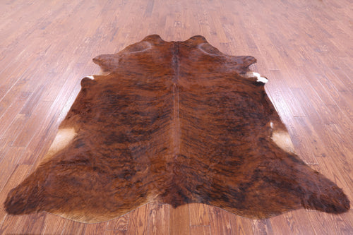 Brindle Natural Brown Cowhide Rug - XX-Large 8' 0
