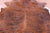Brindle Natural Brown Cowhide Rug - XX-Large 8' 0"H x 7' 6"W