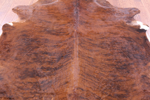Brindle Natural Brown Cowhide Rug - XX-Large 8' 0