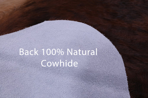 Brindle Natural Brown Cowhide Rug - XX-Large 8' 0