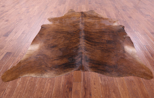 Brindle Natural Brown Cowhide Rug - XX-Large 8' 4